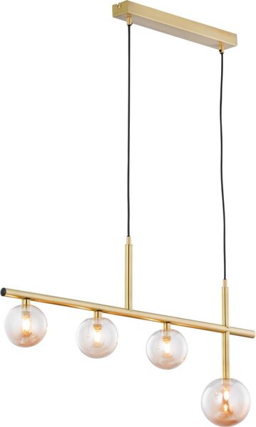 Jupiter 1899 - Полилей на кабел NEPTUN 4xG9/14W/230V златен