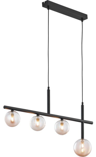 Jupiter 1905 - Кабелен полилей NEPTUN 4xG9/14W/230V черен