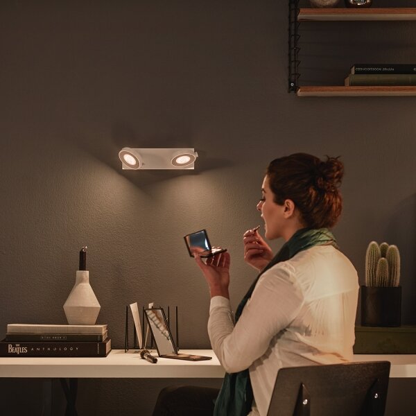 Philips 53172/31/P0 - Димируем спот MYLIVING CLOCKWORK 2xLED/4,5W