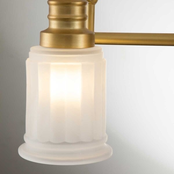Quoizel QZ-SWELL3-BB-BATH-LED Стенно осветително тяло за баня SWELL 3xG9/3W/230V IP44 златисто