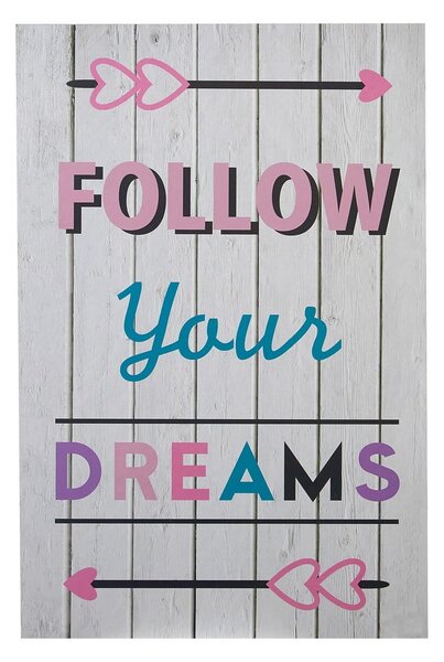 Детска картина 30x45 cm Follow Your Dreams - Premier Housewares