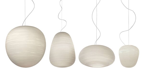 Стъклена висяща лампа Foscarini Rituals 3