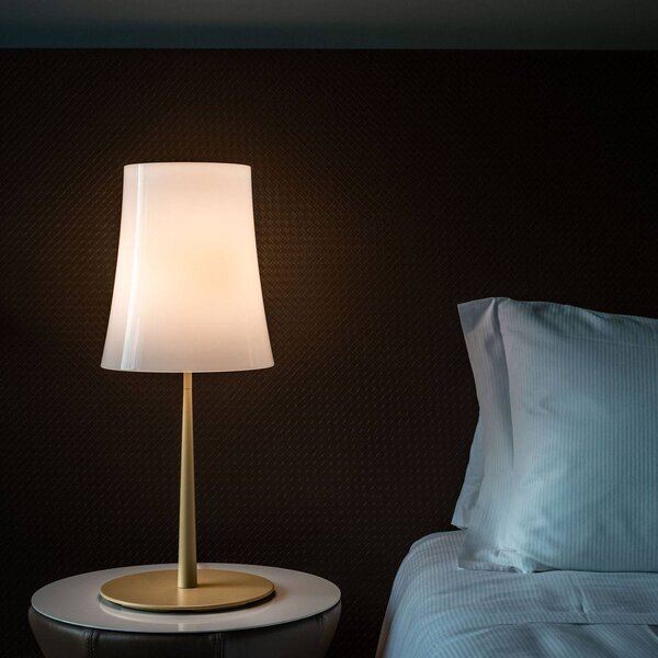 Foscarini Birdie Easy Grande настолна лампа пясъчно жълто