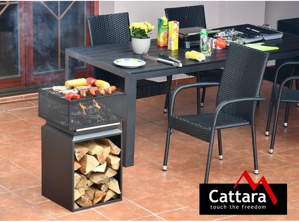 Камина от неръждаема стомана Cube - Cattara