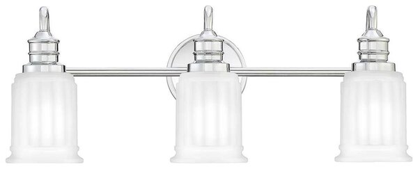 Quoizel QZ-SWELL3-PC-BATH-LED Стенно осветително тяло за баня SWELL 3xG9/3W/230V IP44 хром