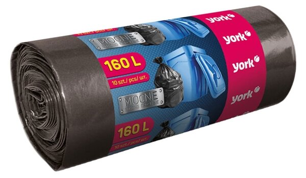 York Торби за смет Strong, 160 L, 10 броя