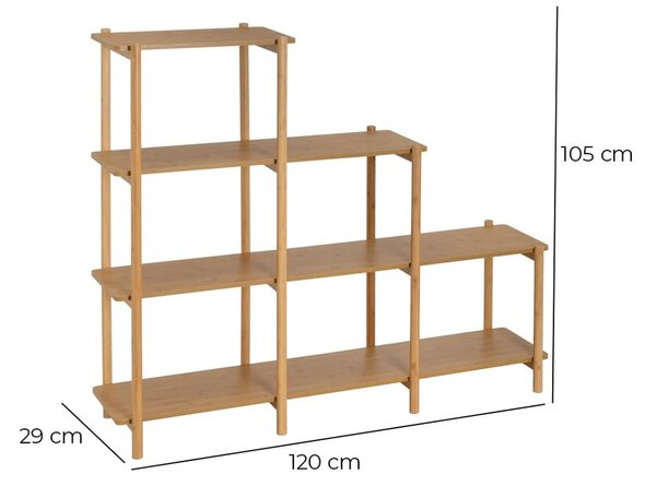 Стелаж естествен 120x105 cm – Casa Selección