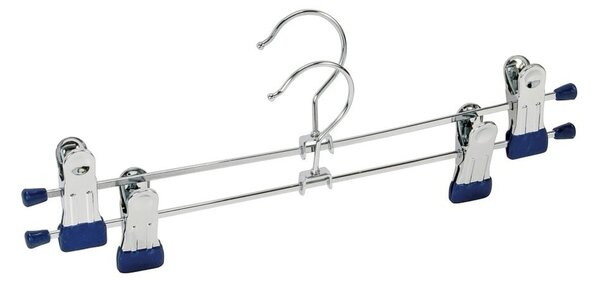 Комплект от 2 закачалки за дрехи с клипсове Hanger Small Snap - Wenko