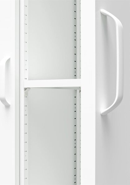 Бял метален гардероб 90x185 cm Mission District - Støraa