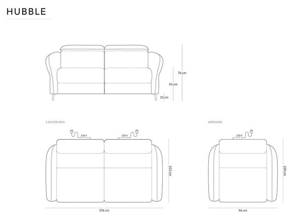 Зелен стол Hubble - Windsor & Co Sofas