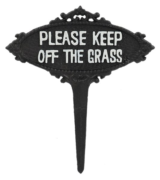 Метален комплект градински колчета Please Keep off the Grass – Esschert Design