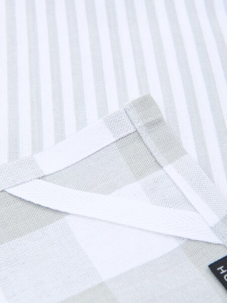 Sinsay - Памучни кухненски кърпи 3 pack - Светло сиво