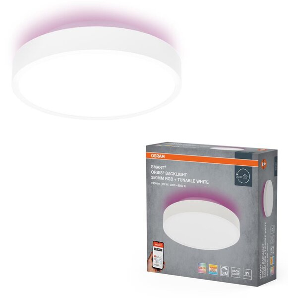 Osram - LED RGBW димируемо таванно осветително тяло SMART+ ORBIS LED/28W/230V Wi‑Fi