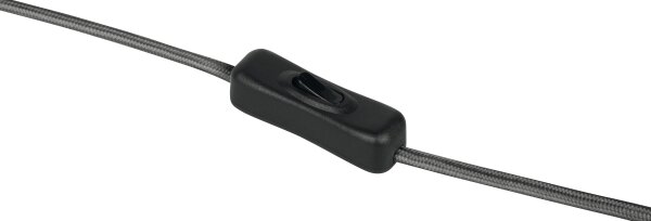 Osram - Стенно осветително тяло PLISSEE 3xE27/15W/230V антрацит