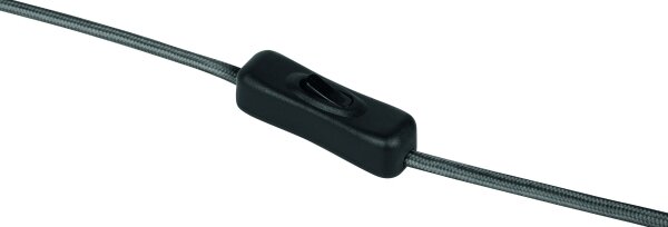 Osram - стенен аплик PLISSEE 5xE27/15W/230V антрацит