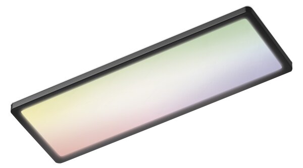 Osram - LED RGBW димируемо таванно осветително тяло за баня SMART+ PLANON LED/30W/230V Wi-Fi IP54 черно