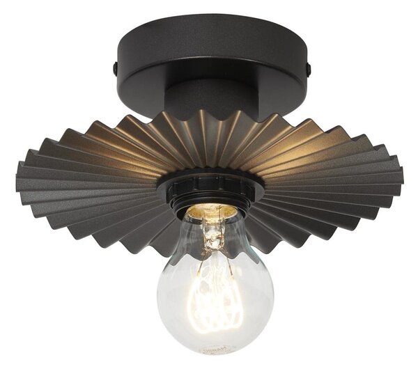 Osram - Плафон PLISSEE 1xE27/15W/230V Ø 20 см антрацит
