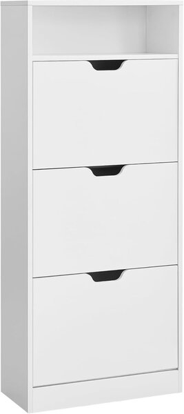 Pantofar White Vasagle 60x24x139 cm