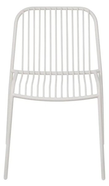 Светлосив градински стол метален Yua Wire – Blomus