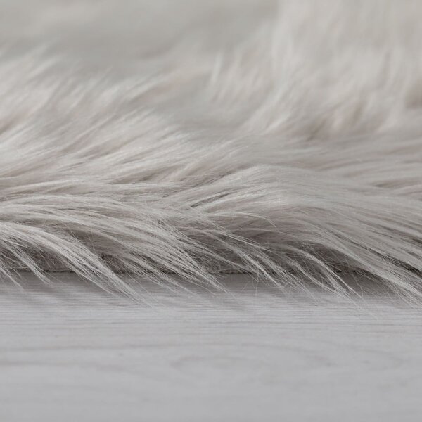 Сив килим , ⌀ 120 cm Sheepskin - Flair Rugs