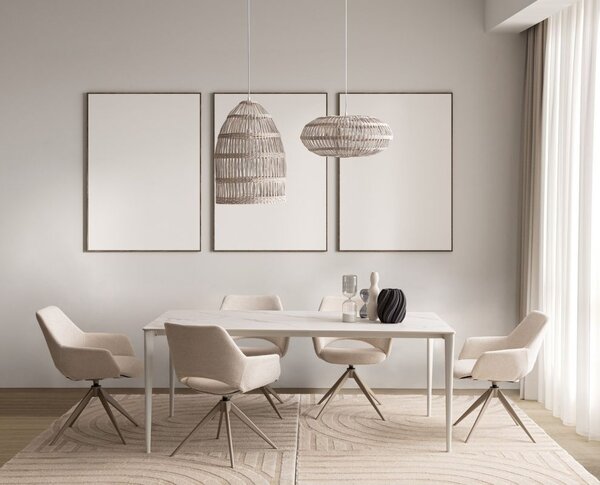 Трапезна маса REIJA 180X90, бяла