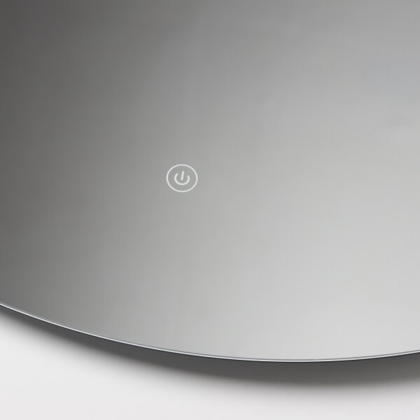 Brilagi - LED огледало за баня LUNA LED/26W/230V Ø 80 см IP44 CRI 90 димируемо + CCT