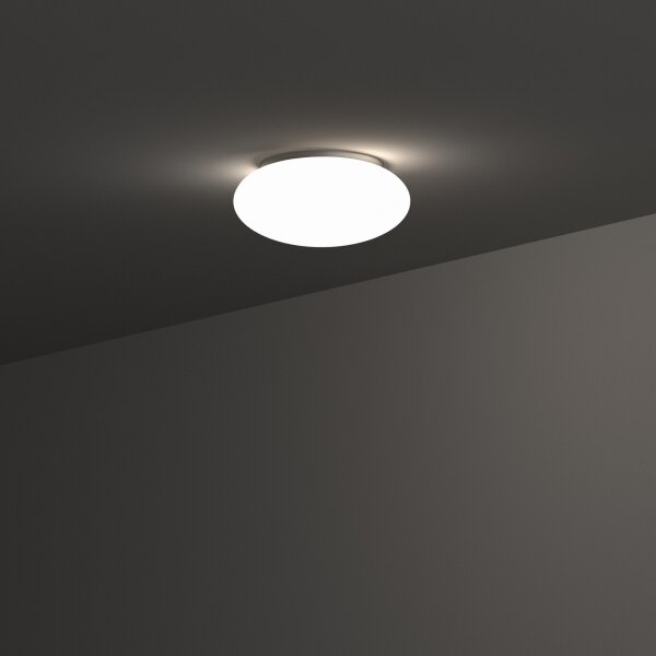 Ideal Lux-Плафон за баня BUBBLE 1xE27/60W/230V Ø 33,5 см IP44 бял