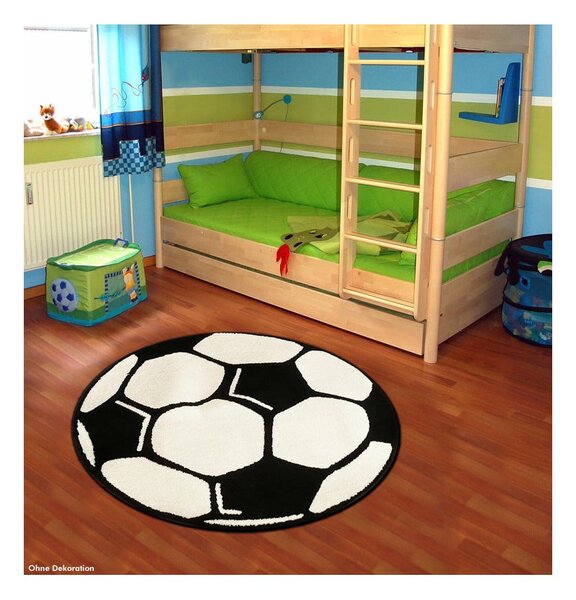 Детски килим , ⌀ 100 cm Football - Hanse Home