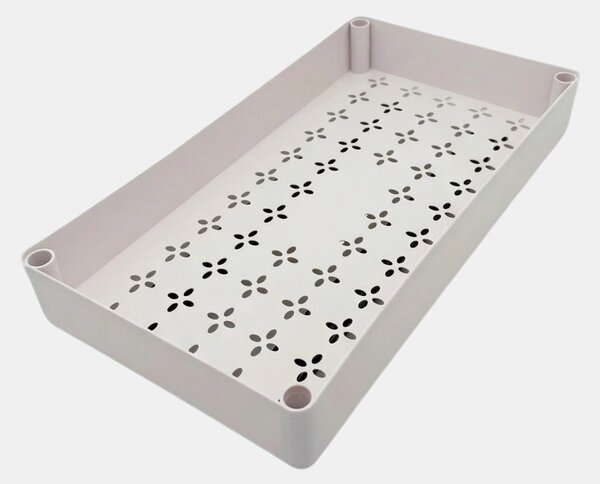 Sinsay - Издърпваща се кошница за шкаф - бял
