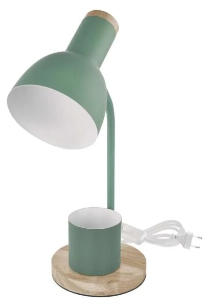 Настолна лампа POPPY 1xE27/25W/230V зелена