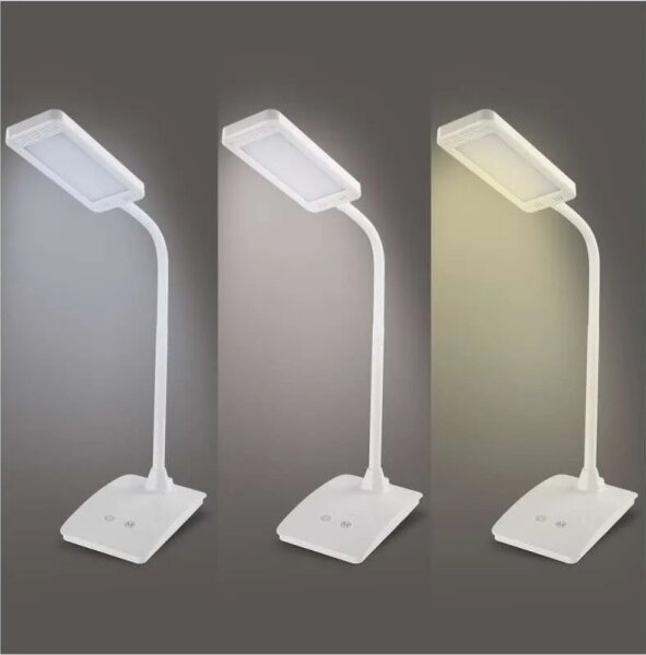 Димируема LED настолна лампа EDDY LED/6W/230V 3000/4500/6800K бяла