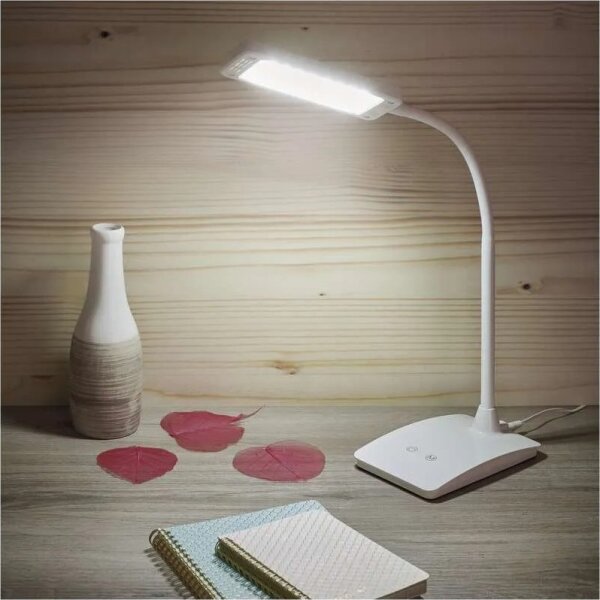 Димируема LED настолна лампа EDDY LED/6W/230V 3000/4500/6800K бяла
