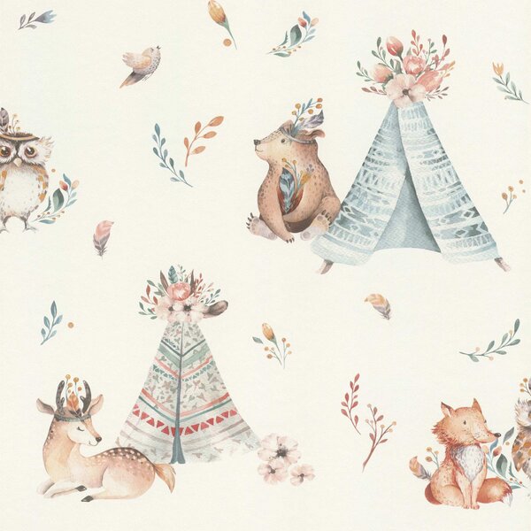 Влизолинов тапет за стена rasch kids world 2 301410