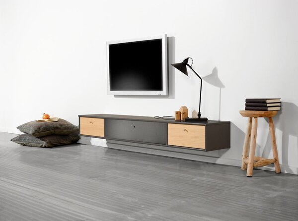 Антрацитно сива маса за телевизор Mistral 035 - Hammel Furniture