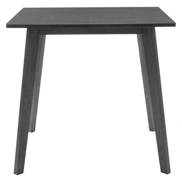 Комплект маса и столове Benson-Orlean 5 части сив рустик 80x80x75 см