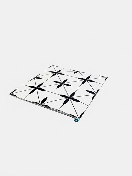 Sinsay - Комплект декоративни самозалепващи се стенни стикери 10 pack - черeн