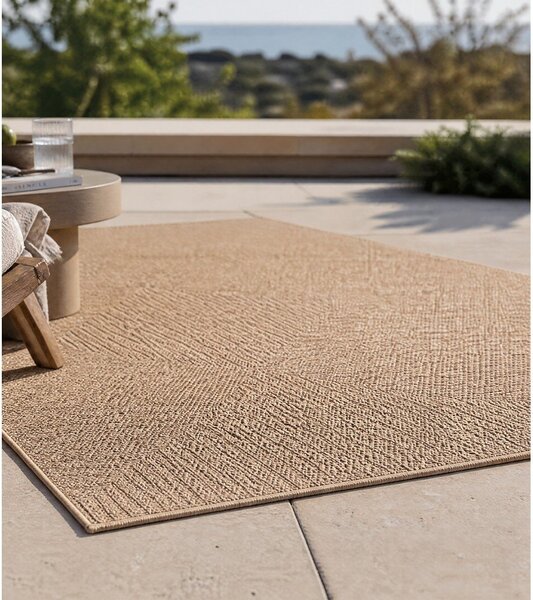 Кафяв килим за открито и закрито 80x150 cm Timber 1404 – Ayyildiz Carpets