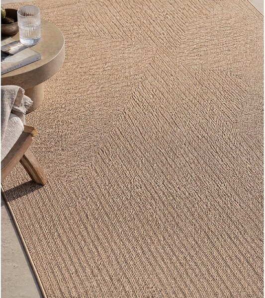 Кафяв килим за открито и закрито 80x150 cm Timber 1404 – Ayyildiz Carpets