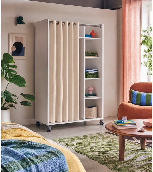 Бели и бежови гардероби 100x160 cm Kit - Tvilum