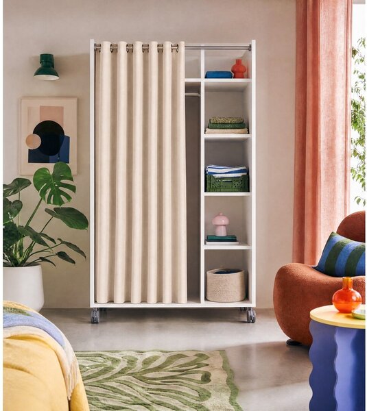Бели и бежови гардероби 100x160 cm Kit - Tvilum