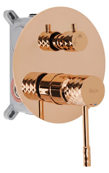 Душ система за вграждане Rea Lungo Diamond Copper