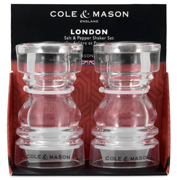 COLE & MASON Комплект за сол и пипер LONDON - 8,6 см