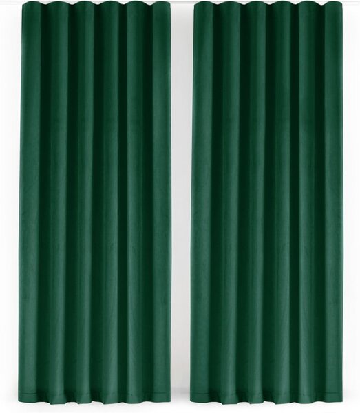 Зелена затъмняваща завеса 140x175 cm Velto – Filumi