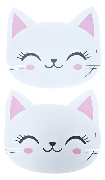 Sinsay - Подложки за маса във формата на котета 2 pack - бял