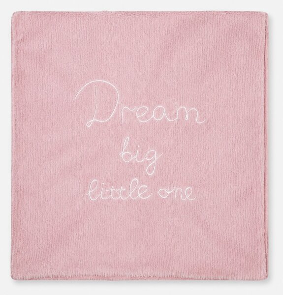 Sinsay - Калъфка за възглавница с надпис „Dream big little one“ - кафе