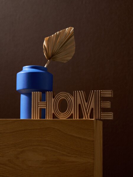 Sinsay - Стояща декорация във формата на надпис home - бежово