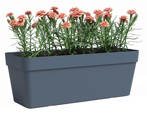 Самополиваща се саксия за цветя от рециклирана пластмаса 50 cm Capri – Artevasi