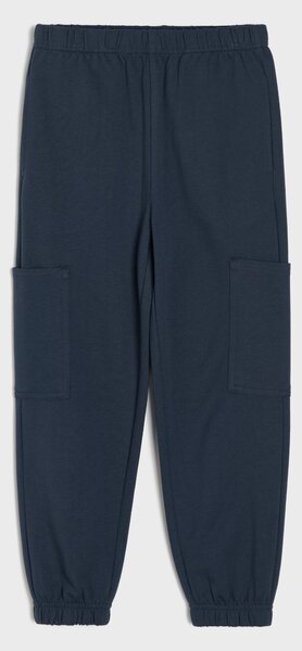 Sinsay - Oversize панталони от плат Pique и French Terry 3-pack - нави