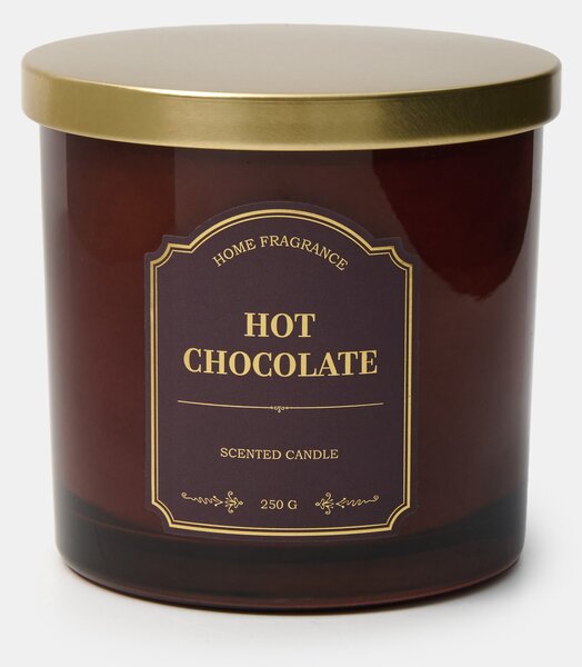 Sinsay - Ароматна свещ Hot Chocolate - кaфяв