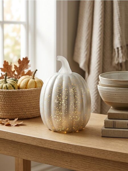 Sinsay - LED настолна лампа под формата на тиква - сревърно